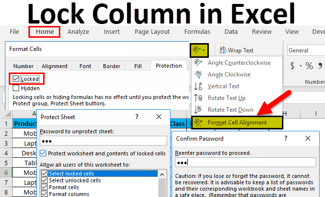 how do you protect certain cells in excel for mac 2011
